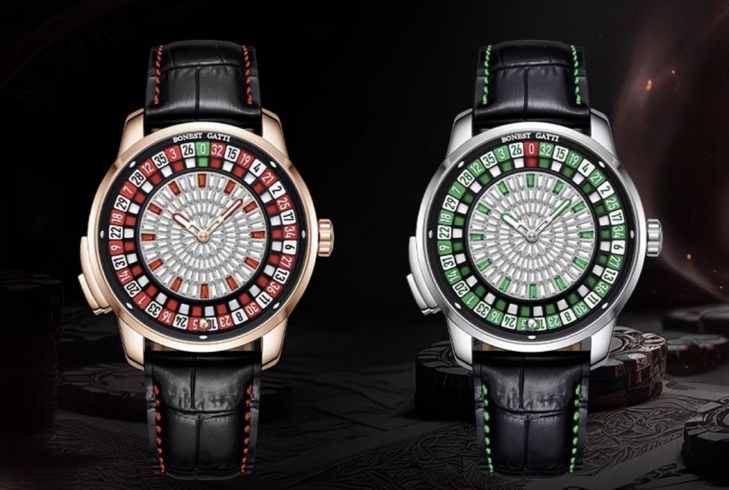 Часы BONEST GATTI Roulette, стальной корпус