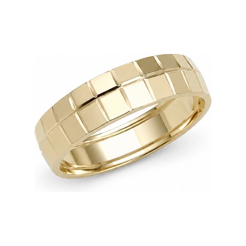 Кольцо «Golden Mosaic» из желтого золота 585 — Желтое золото 585 пробы