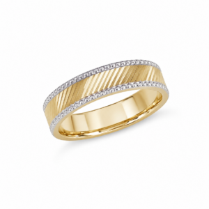 Кольцо «Golden Aurora» из желтого золота 585