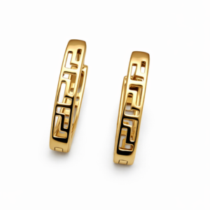 Серьги из красного золота 585